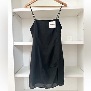 Revolve Superdown Black Mini Dress